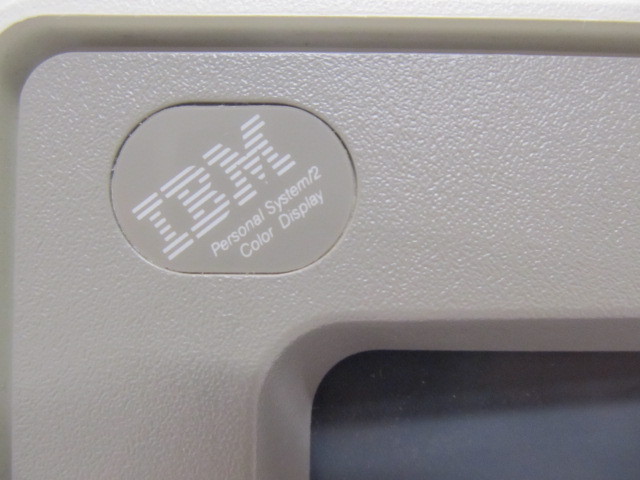 lot 8 image: Working Vintage IBM Model 8513 Computer Monitor