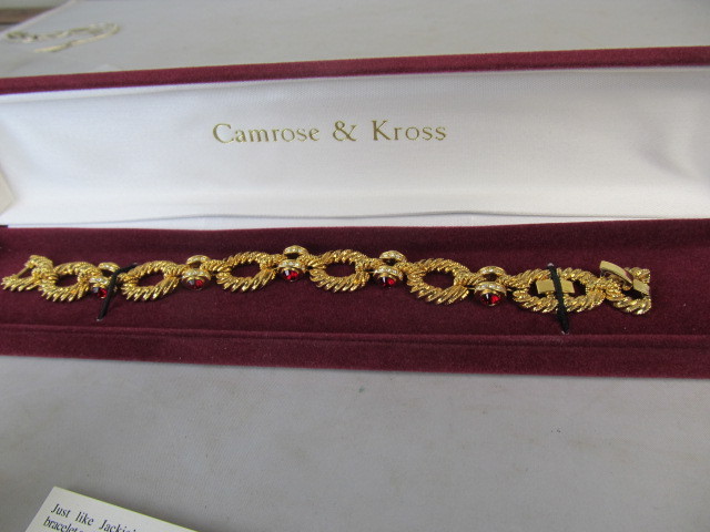 lot 169 image: Camrose & Kross Jacqueline Kennedy Bracelet