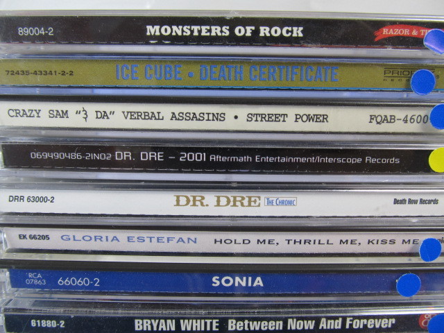 lot 15 image: Group of 30 CDs - Rock Rap & Popular Music