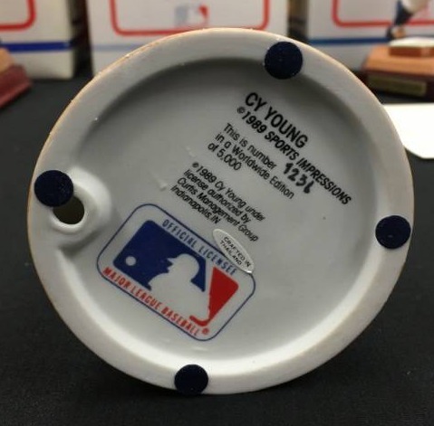 lot 59 image: Limited Edition Cy Young Sports Impressions Porcelain Statue