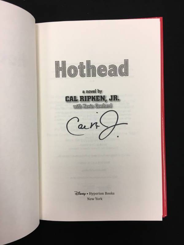lot 76 image: Cal Ripken Jr. Autographed Book