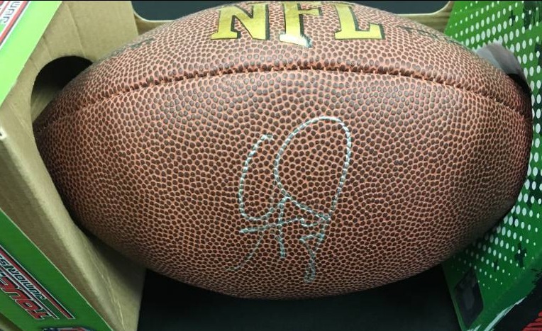 lot 96 image: Minnesota Vikings  Greg Jennings  Football Autographed