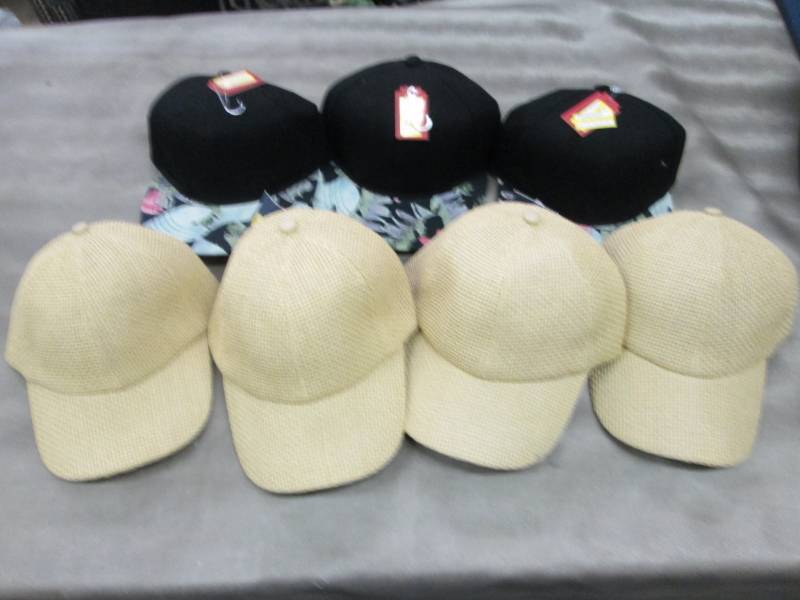lot 7 image: Lot of 7 Caps...