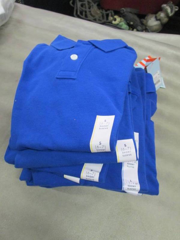 lot 40 image: Lot of 10 Cat & Jack Short Sleeve P...