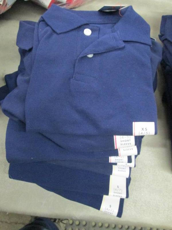 lot 43 image: Lot of 10 Cat & Jack Short Sleeve P...