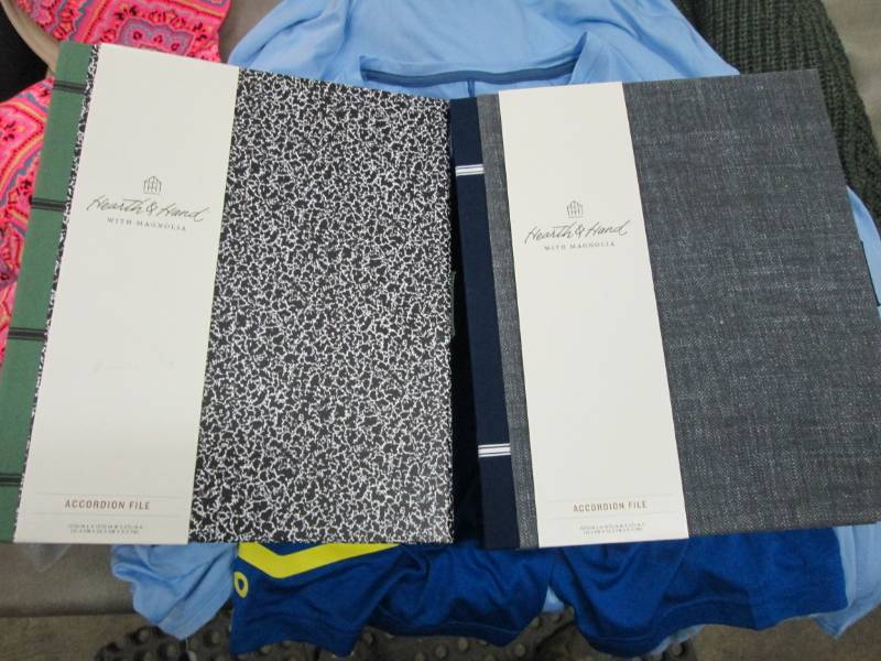 lot 69 image: Lot of 2 Accordion Files Clearance ...