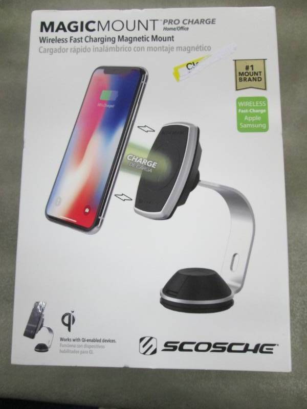 lot 101 image: Scosche MagicMount Pro Charge Mount...