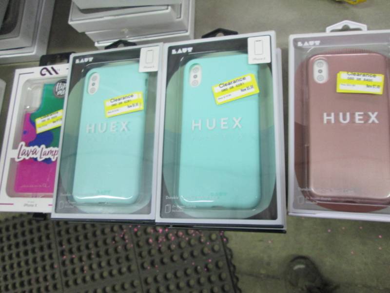 lot 149 image: Lot of 6 iPhone X Cases- see images...