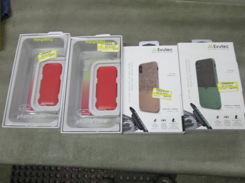 lot 154 image: Lot of 4 iPhone X Cases- see images...