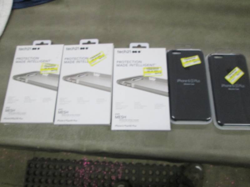 lot 156 image: Lot of 5 iPhone 6sPlus Cases- see i...