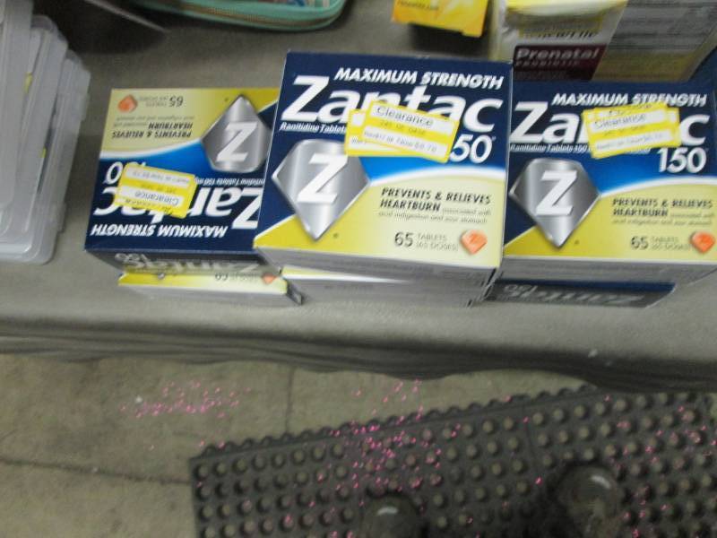 lot 179 image: Lot of 7- Zantac 150 Retail $8.78e...