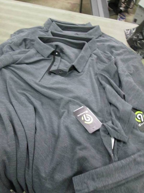 lot 188 image: Lot of 4 Mens Champion Polo Shirts...