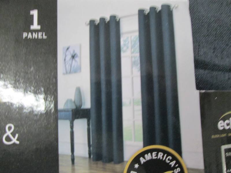 lot 194 image: Lot of 3 Grommet Black Out Panels 4...