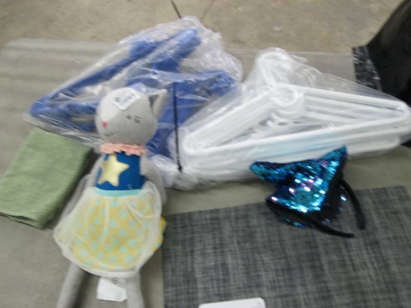 lot 230 image: Hangers, Cat Pillow, Small Feeding ...