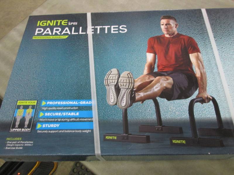 lot 260 image: Spri Ignite Parallel Bars Retail $9...
