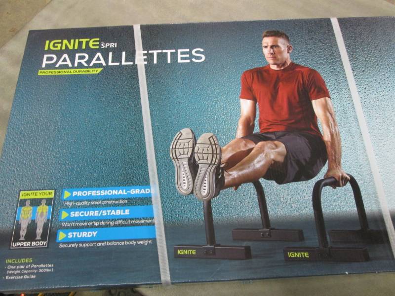 lot 261 image: Spri Ignite Parallel Bars Retail $9...