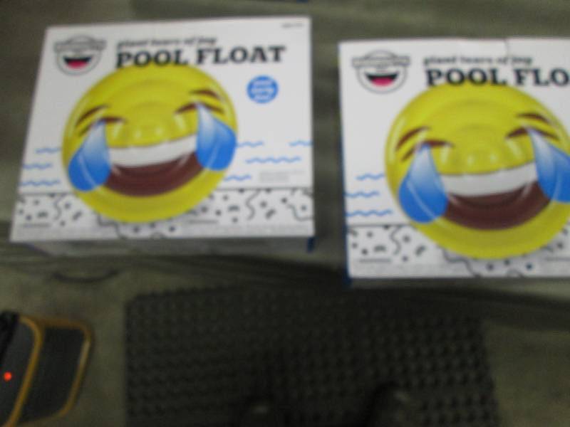 lot 263 image: Lot of 2 Giant Pool Floats...