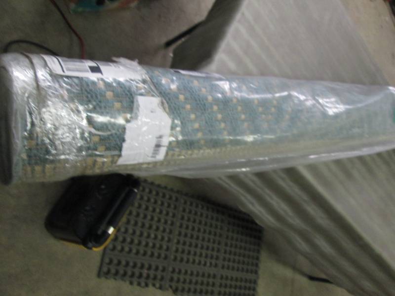 lot 274 image: 5x7 ft Patio Rug Retail $89.99...
