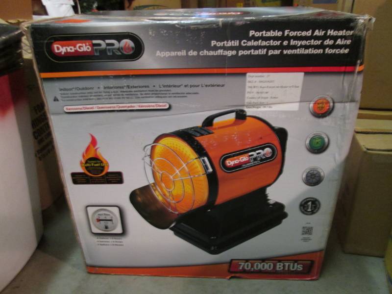 lot 9 image: Dyna-Glo Pro Portable Forced Air He...