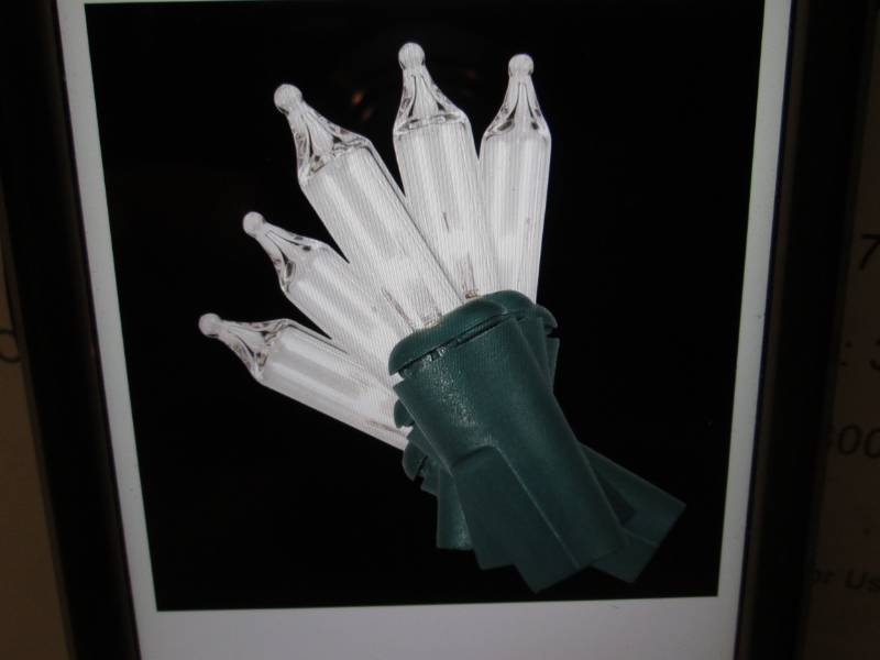 lot 26 image: 2 Boxes of 300 Light Clear Incandes...