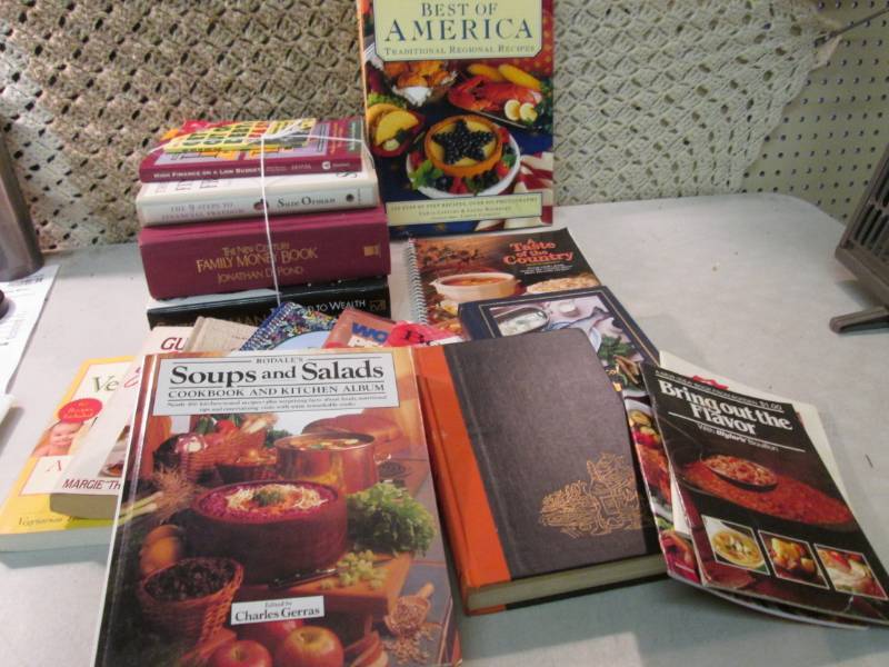 lot 47 image: Lot of Misc Cook Books Etc.  BS...