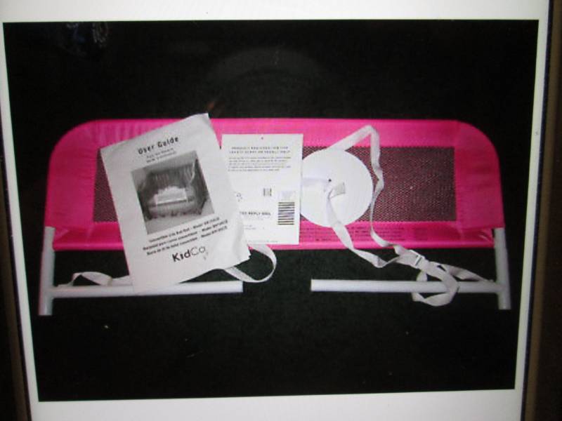 lot 62 image: KidCo Mesh Bed Rail for Toddler Bed...