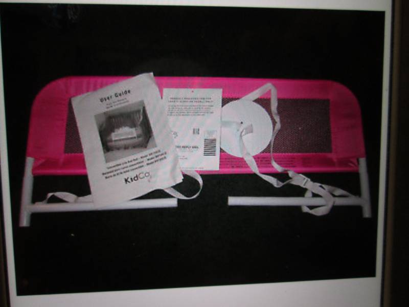 lot 63 image: KidCo Mesh Bed Rail for Toddler Bed...