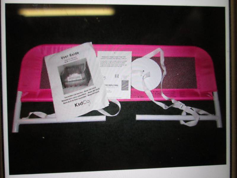 lot 65 image: KidCo Mesh Bed Rail for Toddler Bed...