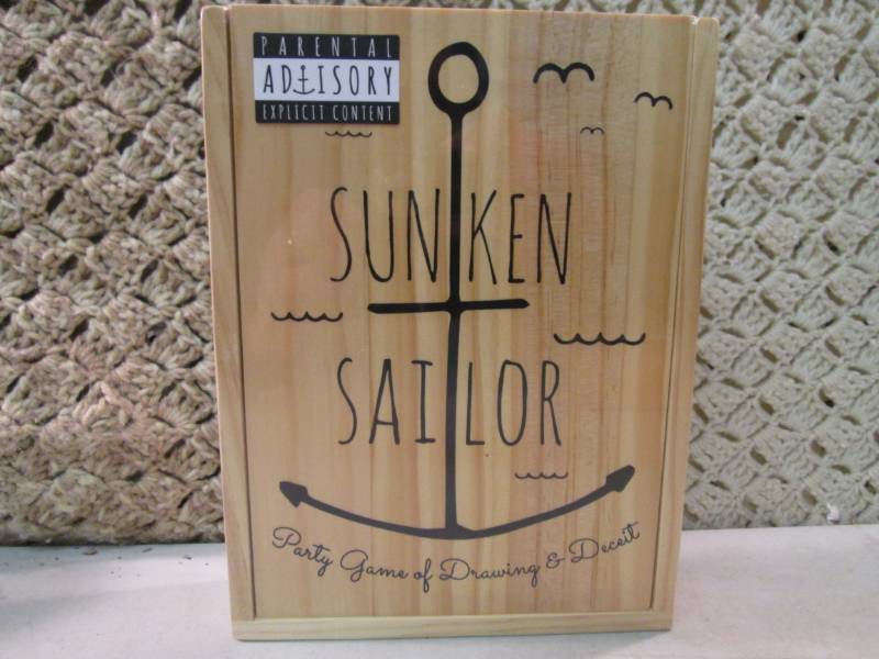 lot 132 image: Sunken Sailor Party Game of Drawing...