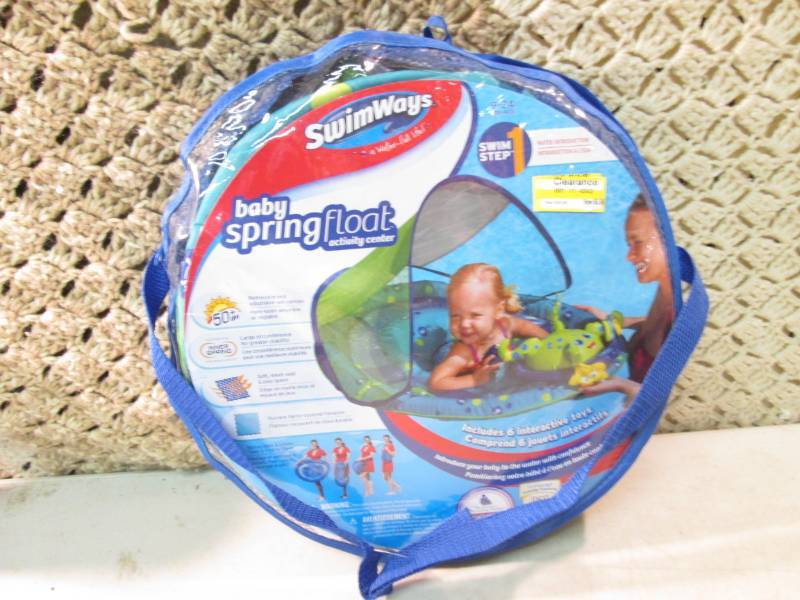 lot 133 image: SwimWays Baby Spring Float Activity...