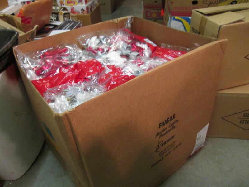 lot 156 image: Large Box Lot of Peel-N-Stick Gift ...