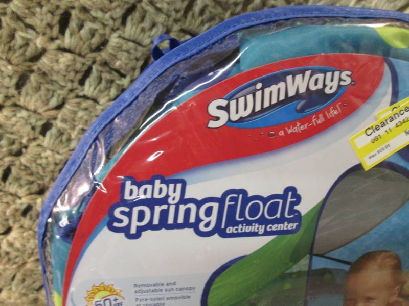 lot 159 image: SwimWays Baby Spring Float Activity...