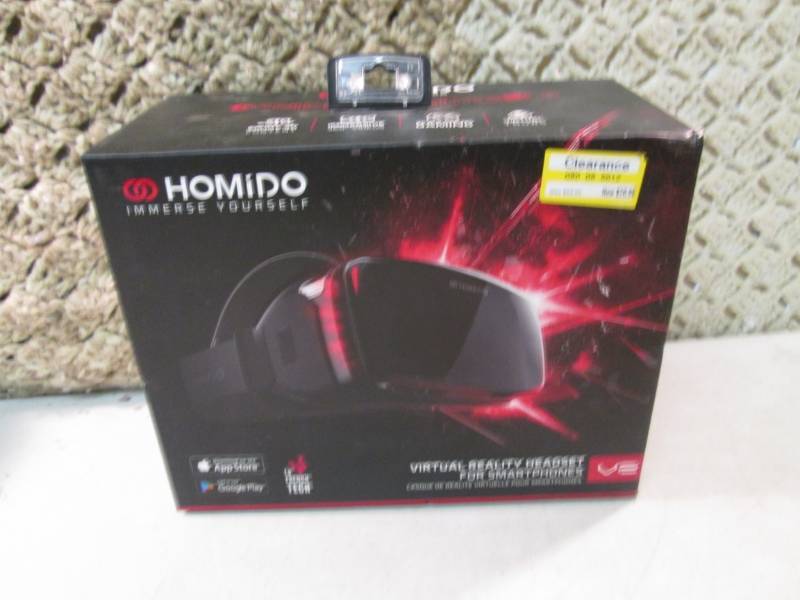 lot 160 image: Homido Virtual Reality Headset for ...
