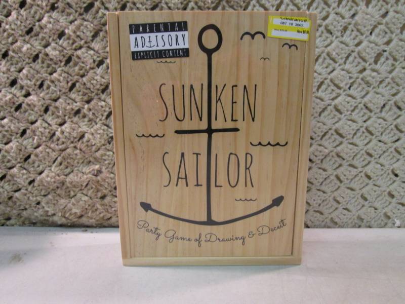 lot 167 image: Sunken Sailor Party Game of Drawing...