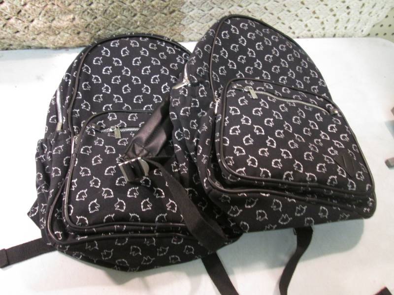 lot 172 image: Lot of 2 Mad Love Unicorn Back Pack...