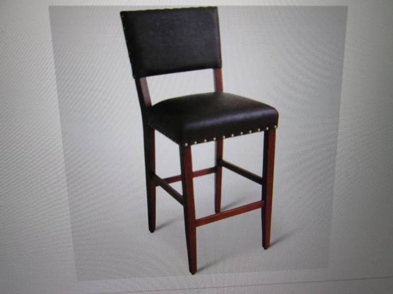 lot 187 image: Threshold Open Back Barstool 29 up...