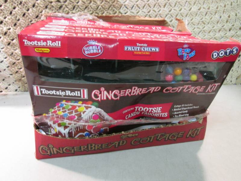 lot 195 image: Case of 6 Tootsie Roll Gingerbread ...