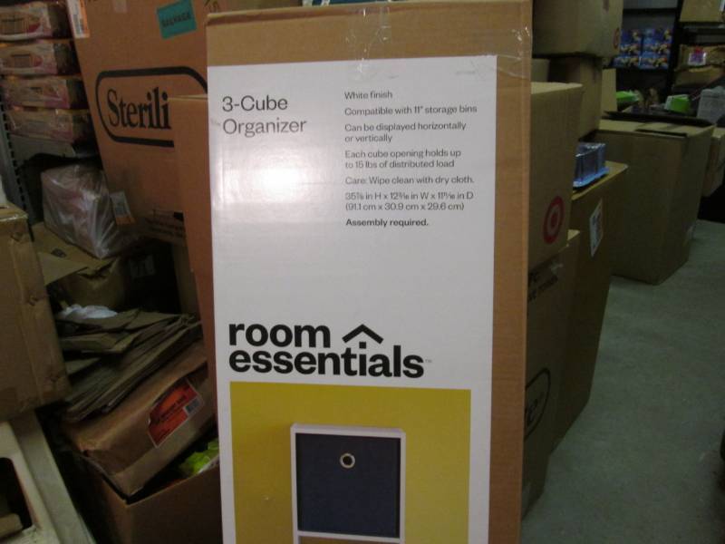 Room Essentials 3 Cube Organizer Wh Holiday Decor