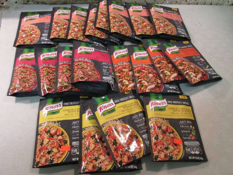 lot 203 image: Lot of 20 Packets of One Skillet Me...