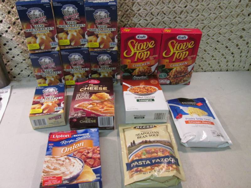 lot 216 image: Mixed Food Lot See Photos Best by d...