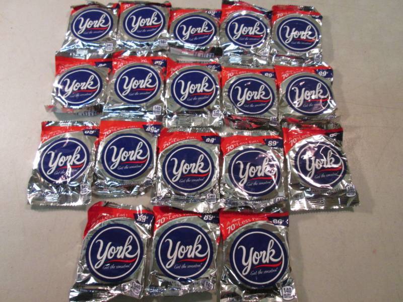 lot 218 image: 18 York Peppermint Patties Best by ...