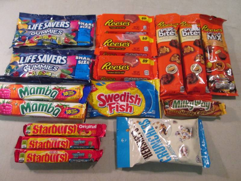 lot 231 image: Mixed Lot of Candy Best by dates va...