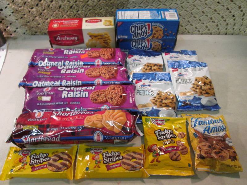lot 236 image: Mix Lot of Cookies Best by dates va...
