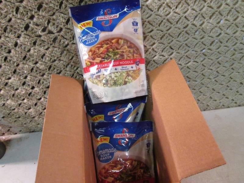 lot 251 image: Case of 5 Bags of Swanson Homemade ...