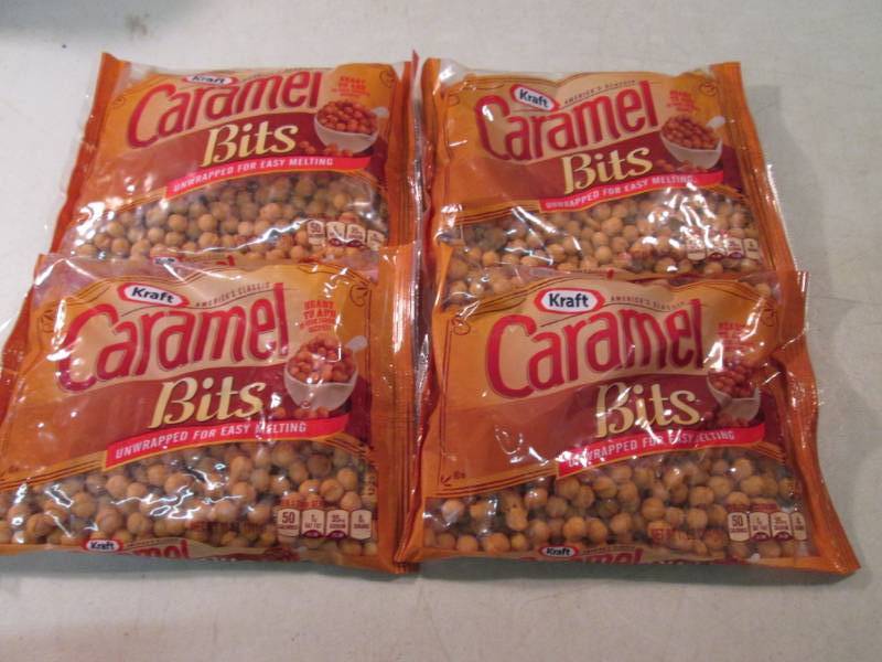 lot 295 image: 4 Bags of Caramel Bites Best by Jul...