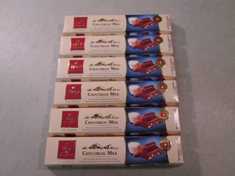 lot 302 image: 6 Frey Swiss Premium Chocobloc Milk...