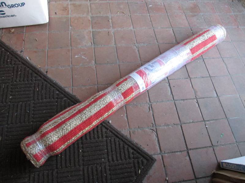 lot 162 image: Opal House 5 ft x 7 ft Erea Rug Ora...