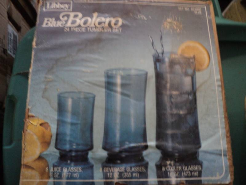 Bolero 24 piece tumbler set- bluish...
