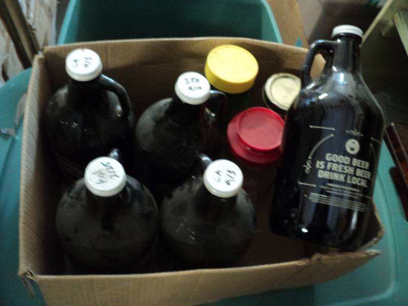 bottle and jar collection...