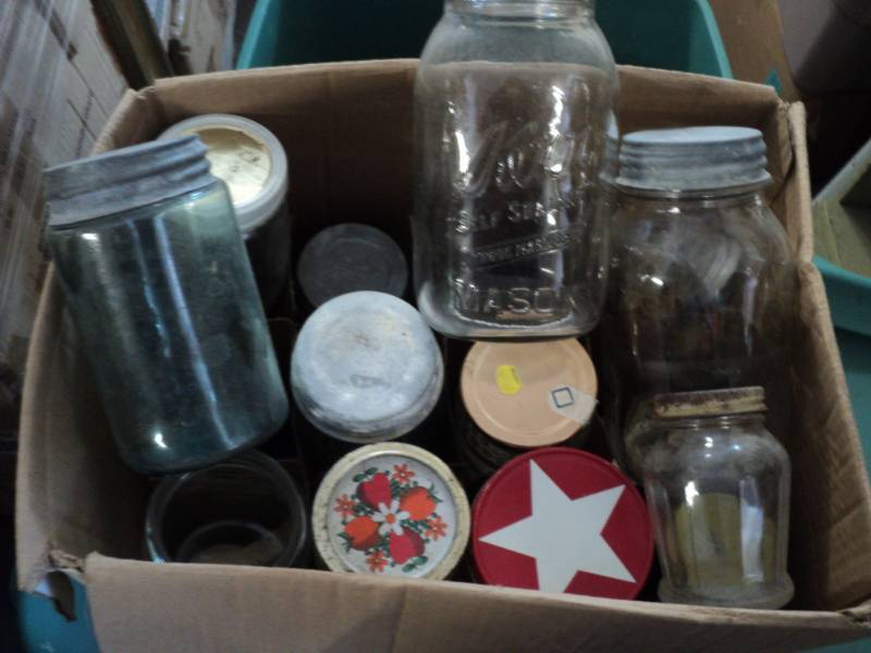 bottle and jar collection...
